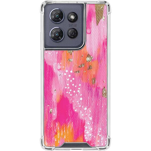 Gold Dust by Etta Vee Moto G 5G (2025) Clear Case